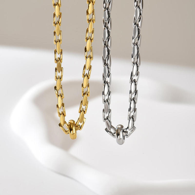 Wholesale Stainless Steel Chunky Link Chain Necklace