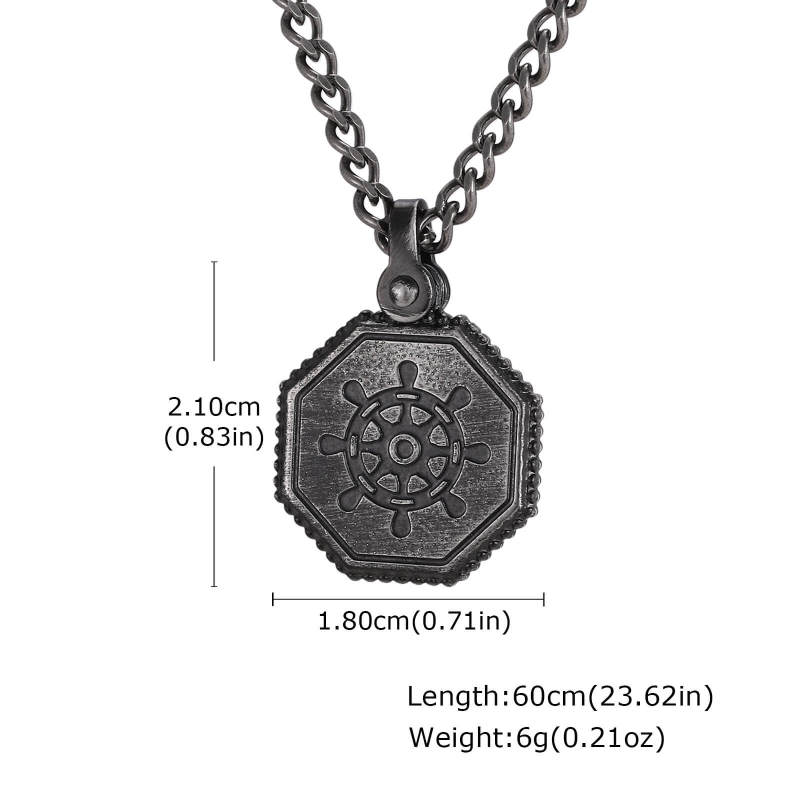 Wholesale Stainless Steel Ship Wheel Pendant