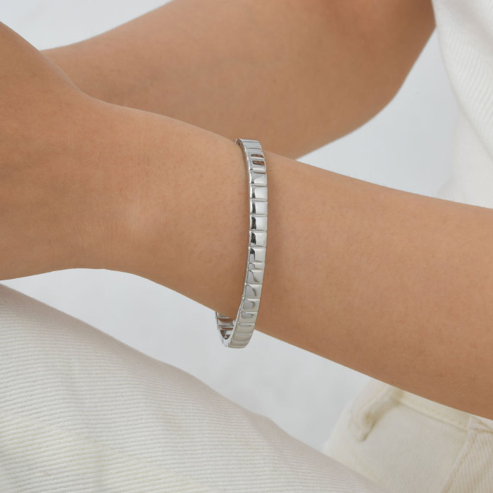 Wholesale Stainless Steel Openable Bangle