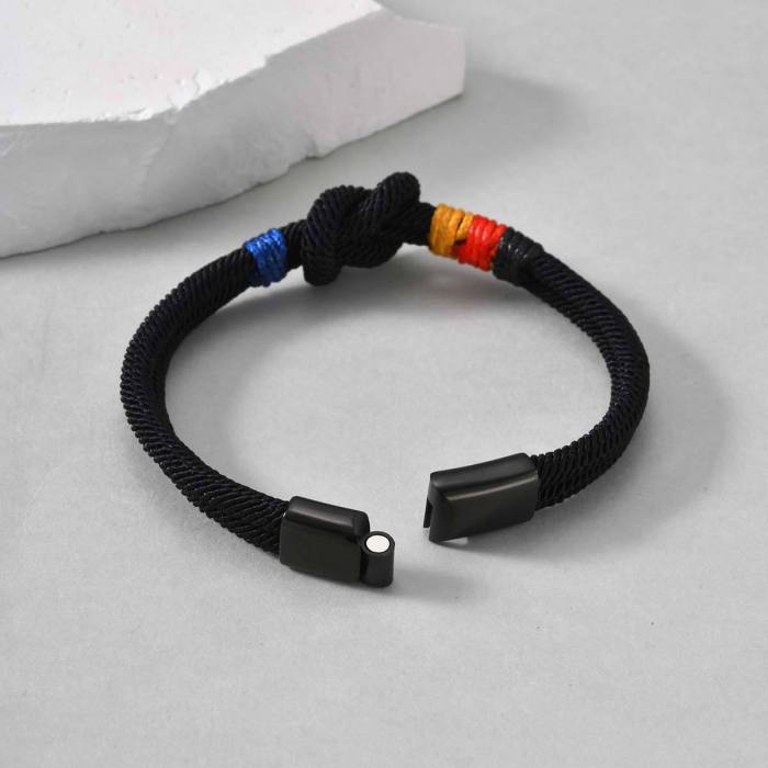 Stainless Steel Rope Bracelet Wholesale