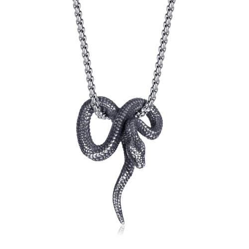 Wholesale Stainless Steel Snake Necklace