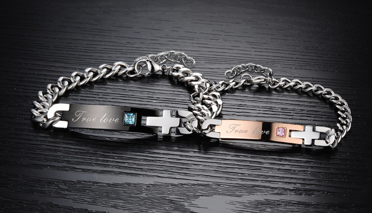 Wholesale Stainless Steel Couple Bracelets