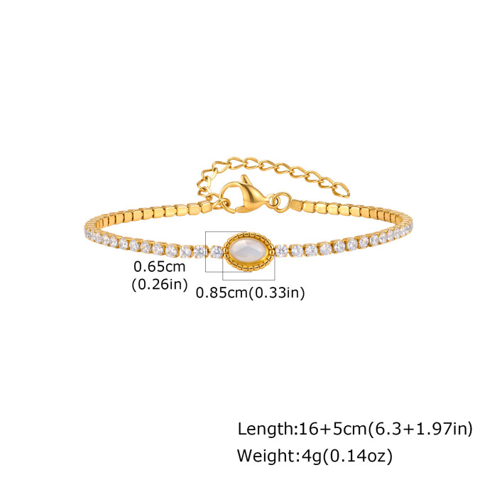 Wholesale 18K Gold Plated Stainless Steel Jewelry Set