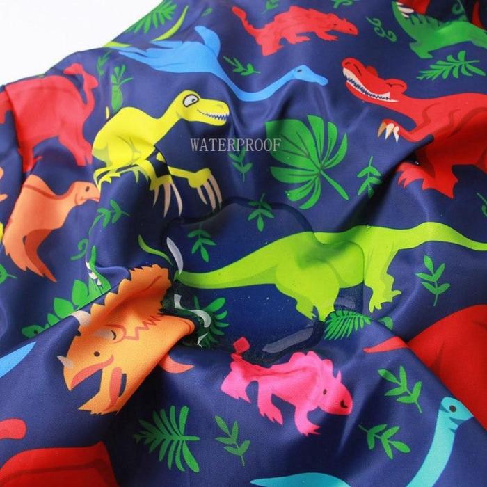 Cotton Jacket For Kids Boys Windbreaker Cartoon Dinosaur Children Coat