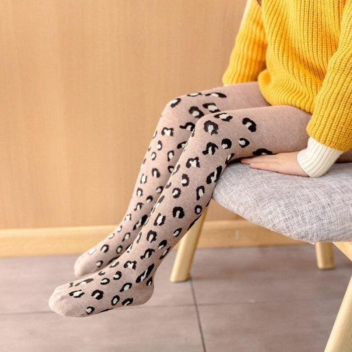Soft Cotton Leggings for Girls Children Leggings Leopard Pants
