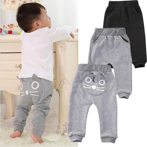Animal Bottoms Clothes Cute Baby Kids Boys Pants Cotton
