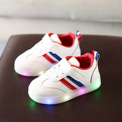 Children's Shoes Colorful Light-emitting Shoes LED Flash Children's Shoes Anti-slip