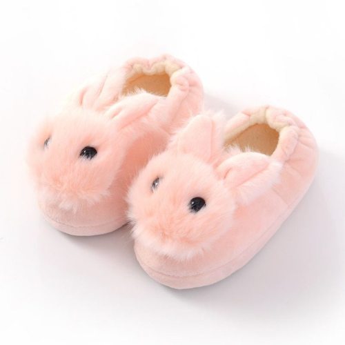 Toddler Infant Slippers Kids Baby Warm Shoes Girls Cartoon Soft-soled Home Shoes