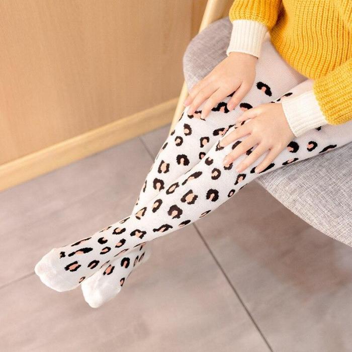 Soft Cotton Leggings for Girls Children Leggings Leopard Pants