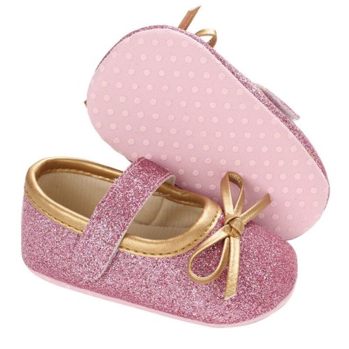 Baby First Walkers Newborn Infant Sequins Princess Shoes Soft Crib Girl Sneaker