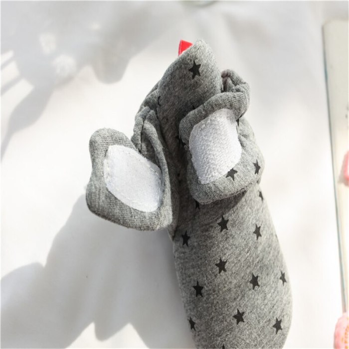 Star Print Newborn Baby Socks Shoes Booties Cotton Soft Anti-slip Warm Infant Crib Shoes