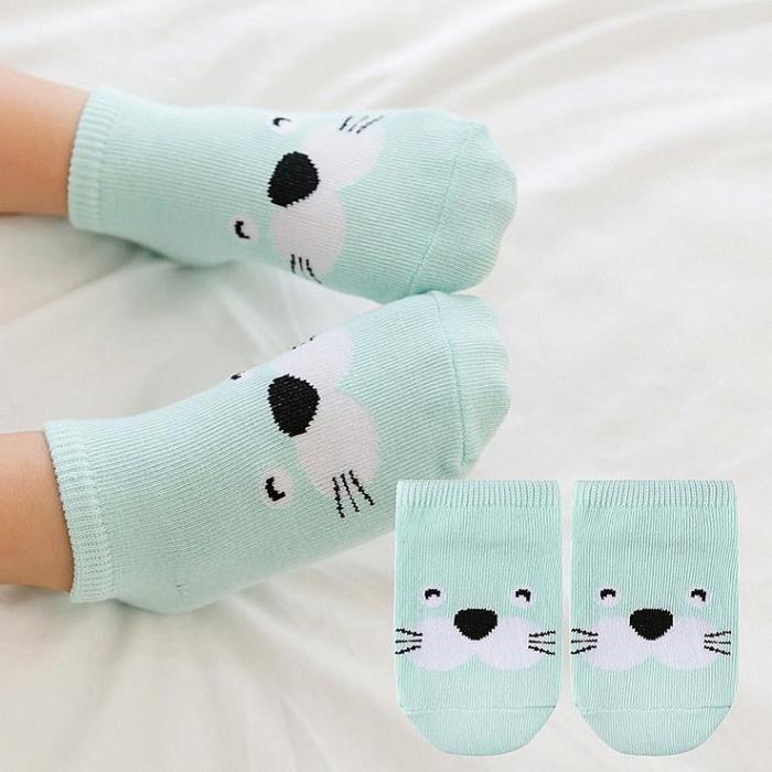 Cotton Baby Socks Newborn Infant Toddler Floor Socks For 0-12 Months Kids