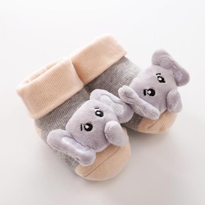 Cartoon Baby Socks Anti-Slip Newborn baby Socks Cute Floor Cotton Socks