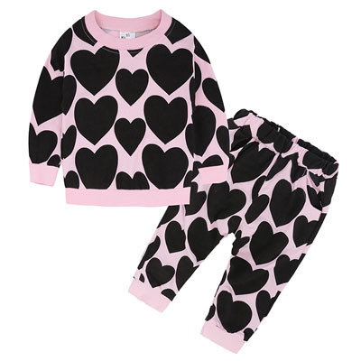 Children Clothing Baby Girls Clothes Long Sleeve Outfits Kids Clothes Sport Suit Clothing Sets