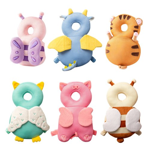 Baby Anti-fall Pillow Baby Head Protection Pad Cartoon Child Protection Head and Back Pillow