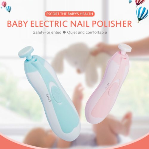 Baby Electric Nail Trimmer Nail Clipper Scissors Nail Polisher Anti-scratch Multifunctional For Newborn Baby