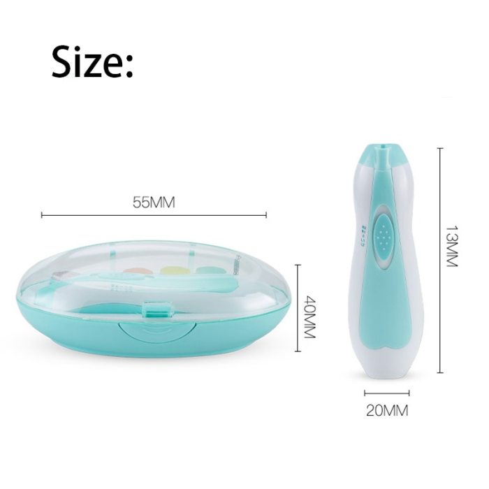 Electric Baby Nail Trimmer Kids Scissors Infant Nail Care Safe Nail Clipper Cutter