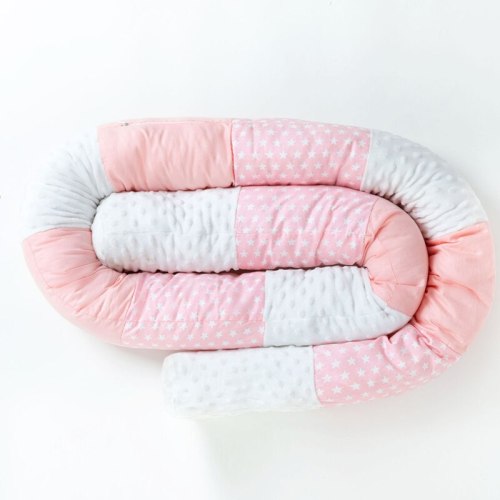 Baby Bed Bumper Safe Long Pillow Anti-collision Cot Pillow Crib Bumper Protector Room Decor