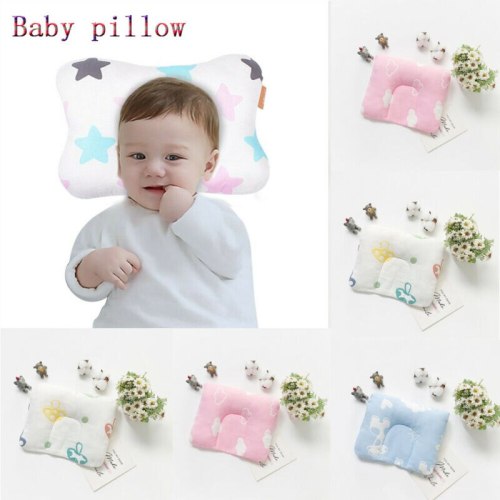 Baby Memory Pillow Newborn Foam Positioner Prevent Flat Head Anti Roll Infant U Shaper Pillows