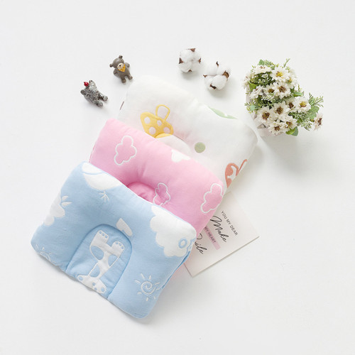 Baby Memory Pillow Newborn Foam Positioner Prevent Flat Head Anti Roll Infant U Shaper Pillows