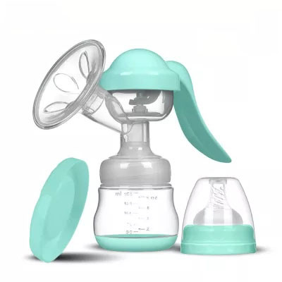 Manual Breast Pump Baby Nipple Suction Feeding Milk Bottles Breasts Food grade silicone Baby Bottle