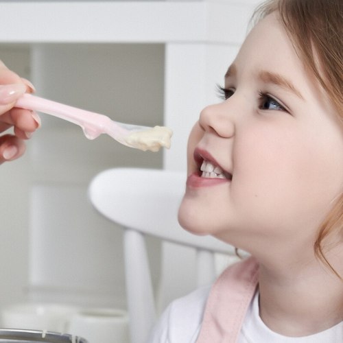Silicone Baby Soft Soup Spoon Healthy Infant Kichen Cooking Spoon Rice Spoon Children Tableware