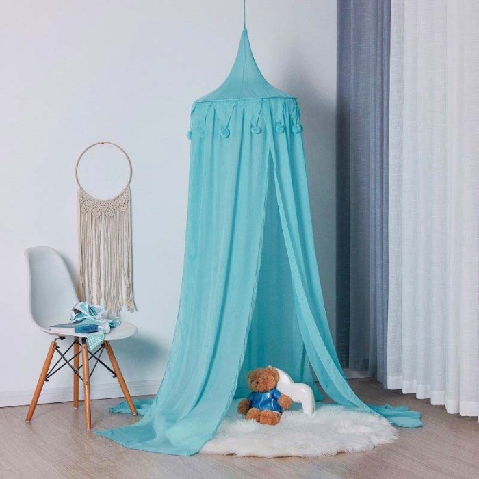 Baby Bed Tent Mosquito Net Bed Canopy Play Tent Bedding for Kids Round Dome Netting Curtains
