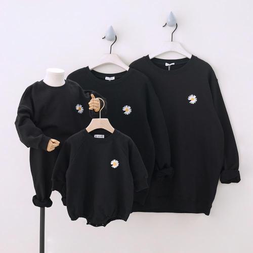 Daisy Family Matching Outfits for Family of Four Long Sleeve Sweatshirt Family Looking Couple outfit