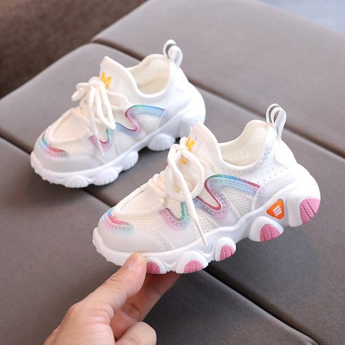 Toddler Boy Sneakers Fashionable Baby Running Shoes Pink School Girl Sports Shoes Sneakers