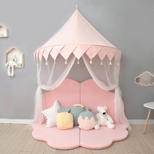 Mosquito Net Baby Bed Canopy Curtains Princess Tent for Girls Play Tent House