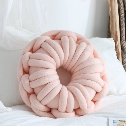 Round Knot Divan Chair Back Cushion Soft Baby Gift Toys Bed Couch Office Pillows home decorations