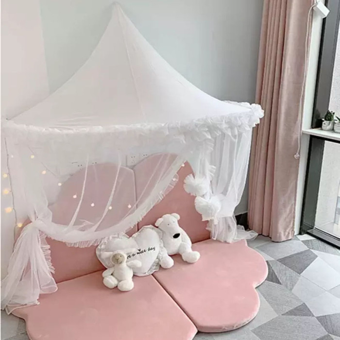 Baby Mosquito Net Crib Netting Canopy Bed Curtains Kids Play Tent House Baby Bedroom Decor