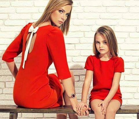Family Matching Outfits Fashion Family Dress Mom and Daughter Dresses Clothes Family Clothin
