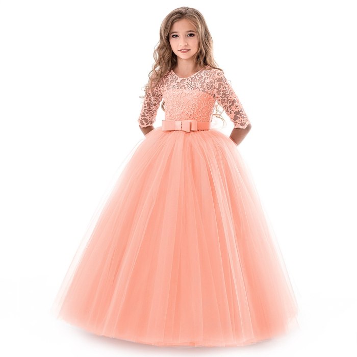 Flower Girl dress for wedding pageant ball gown