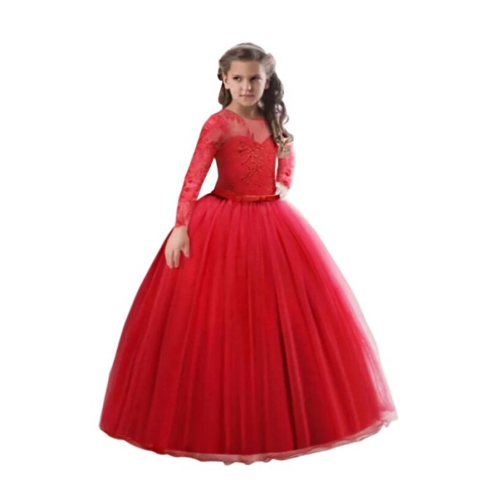 Flower Girl dress for wedding pageant ball gown