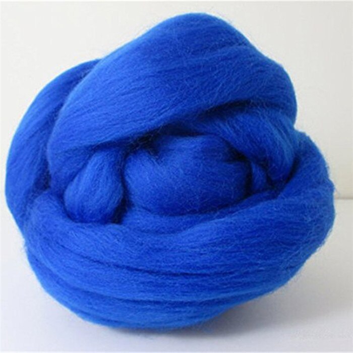 500g DIY Knitting Chunky Wool Roving Yarn Merino Wool Yarn