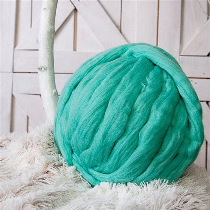 1000g/Ball Thick Chunky Yarn Soft Merino Wool Yarn