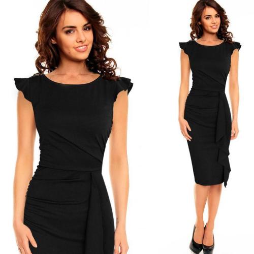 Womens Work Business Casual Party Bodycon Pencil Dresses