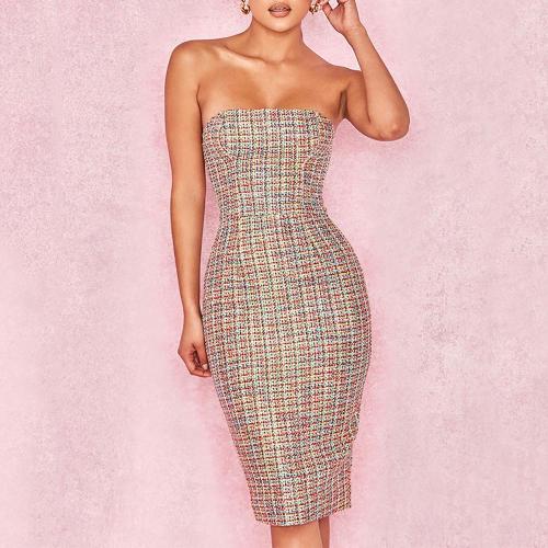 Sexy Off-The-Shoulder Wrapped Chest Tight Bodycon Dress