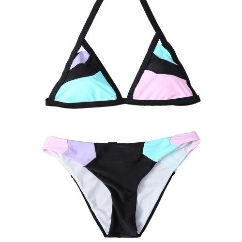 Sexy Spell Color Bikini Set Swimwear