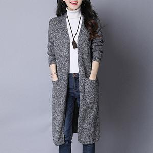 Collarless Patch Pocket Hollow Out Trench Coat