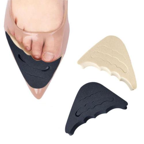 1 Pair Forefoot Insert Pad For Women High heels Toe Plug Half Sponge Shoes Cushion Feet Filler Insoles Anti-Pain Pads