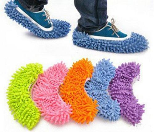 For House Bathroom Floor Cleaning Cheap Shoes Covers Floor Cleaner Multifunction Dusting Floor Cleaning Shoe Covers 1PCS