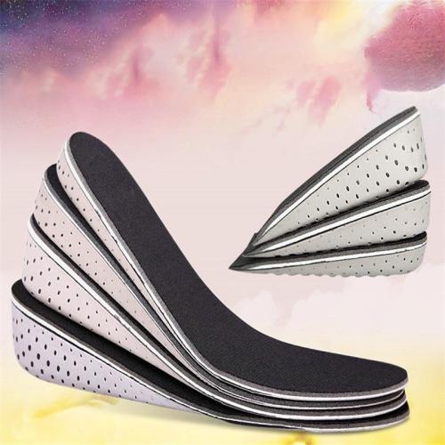Height Increase Full/Half Insoles for Men/Women 1.5/2.5/3.5/4.5 CM Up Memory Cotton Increased Cushion Invisible Inserts Pad