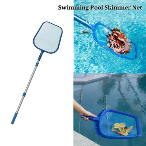 1pcs Blue Pool Cleaning Net Professional Tool Grade Fine Mesh Pool Skimmer Leaf Catcher Bag Pool Swimming Cleaners Accessories