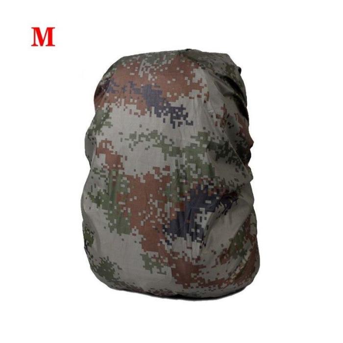 Portable Camouflage Backpack Cover Waterproof Rainproof Rain Rucksack Pack Dustproof Cover For Travel Camping Outdoor Climbing