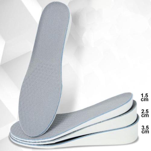 Height increase insoles for men/women 1.5/2.5/3.5 cm up invisiable arch support orthopedic insoles shock absorption EVA Material