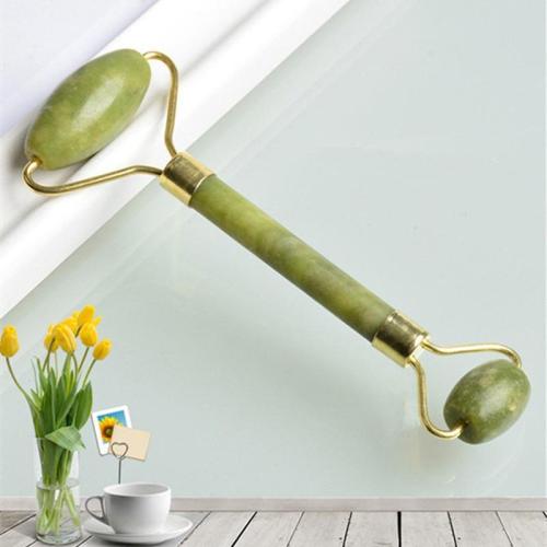 Facial Massage Roller Plate Single Heads Jade Stone Massager Eye Face Neck Thin Lift Relax Slimming Tools Face Slimmer