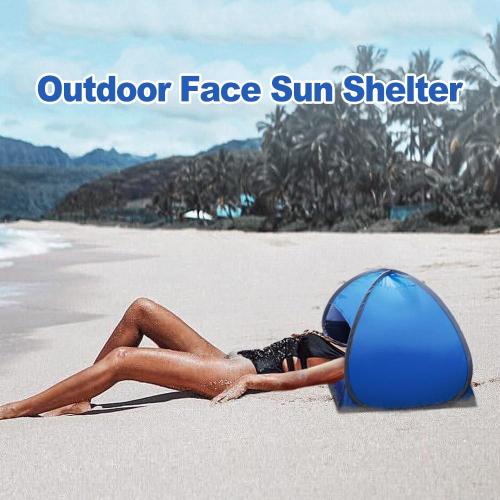 Beach Face Tent Shelters Camping UV Protection Pop Up Tent Sun Shade Awning Travel Tourist Camping Tents Shelter Face