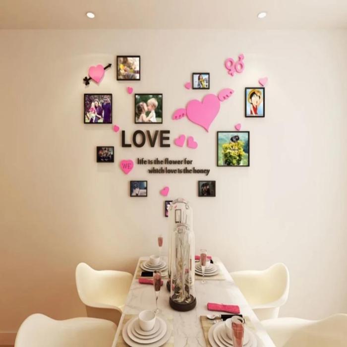 Three-dimensional wall stickers, warm stickers, home decorations